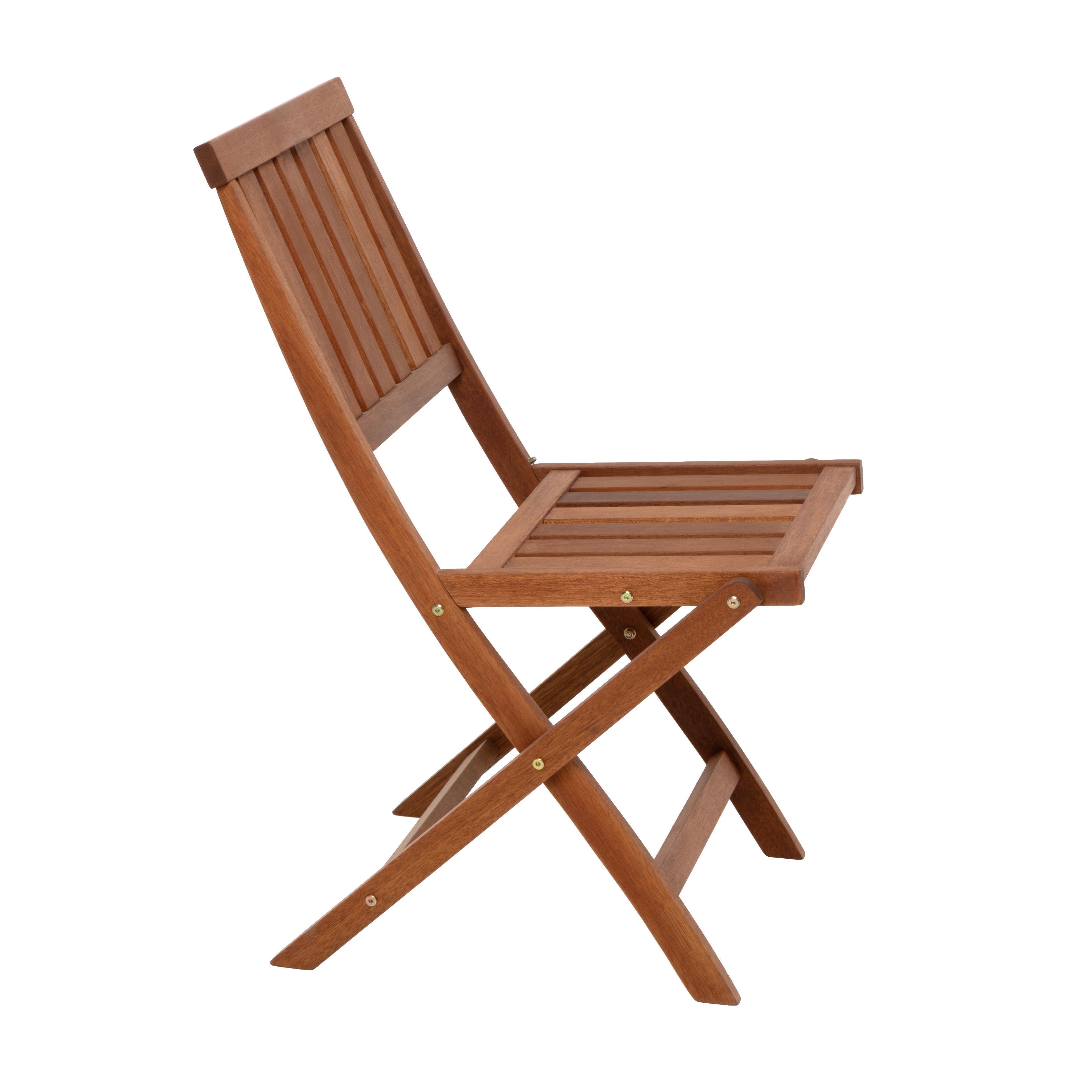 VESTIAMO CASA GIARDINO - Sedia da giardino Richiudibile in legno h82,5x46,5x58 cm